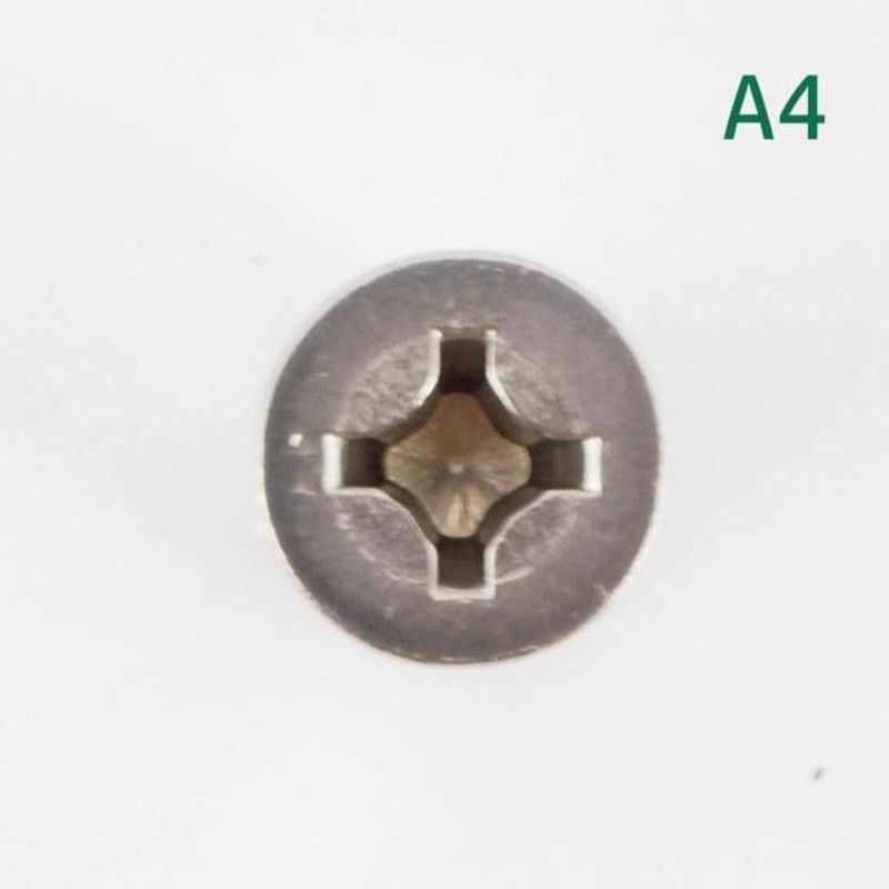 M8x100 Maskinskrue 25 stk Senkehode Syrefast A4